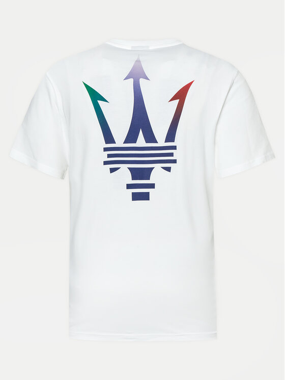 North Sails North Sails T-Shirt 453024 Biały Regular Fit