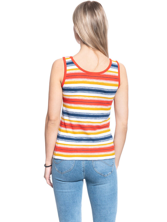 Lee Lee T-shirt SLIM TANK TOP Bianco Slim Fit