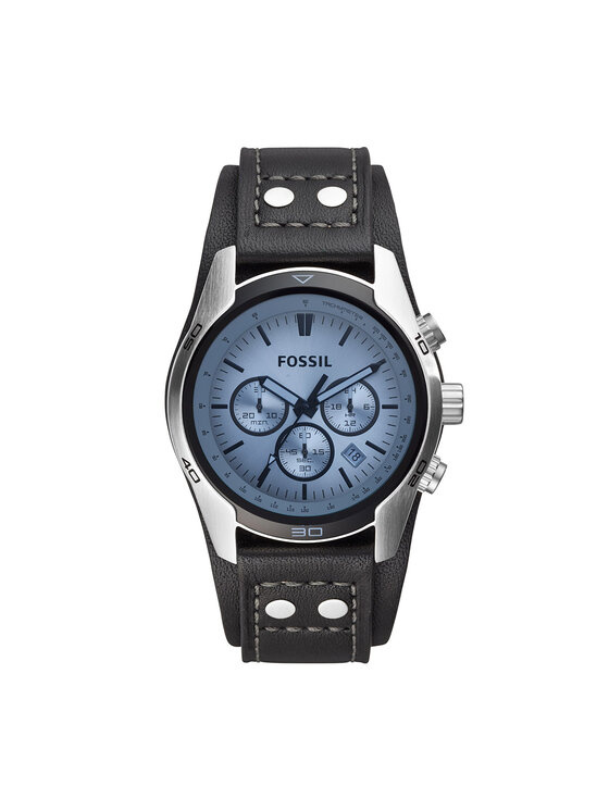 Fossil Fossil Hodinky Coachman CH2564 Černá
