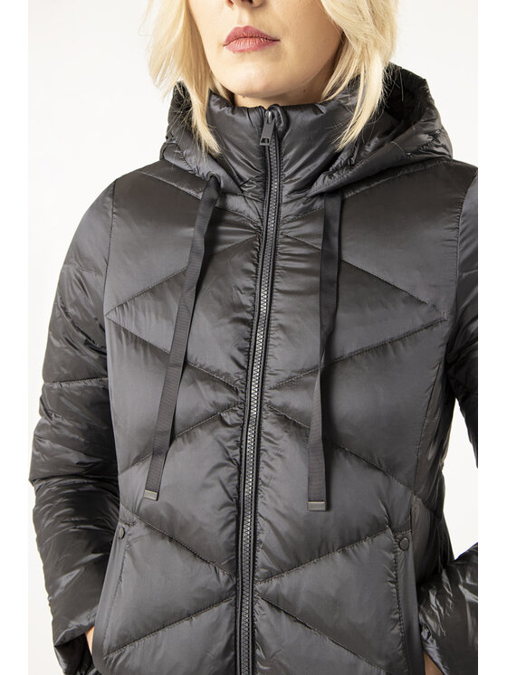 QUIOSQUE QUIOSQUE Zimné bundy 9NR002802 Sivá Regular Fit