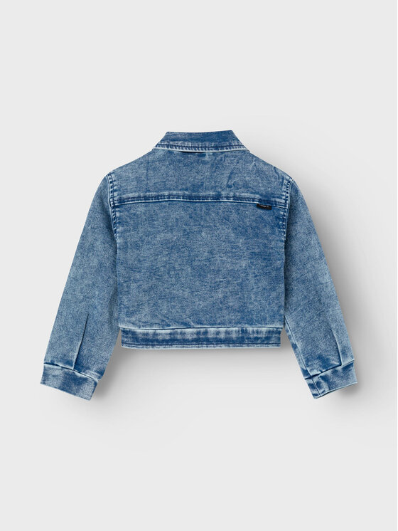 NAME IT NAME IT Kurtka jeansowa Emma 13226505 Niebieski Regular Fit
