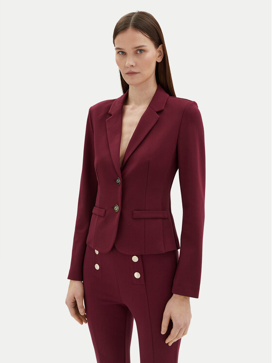 Motivi Motivi Zakó Q602Q000735N Bordó Slim Fit