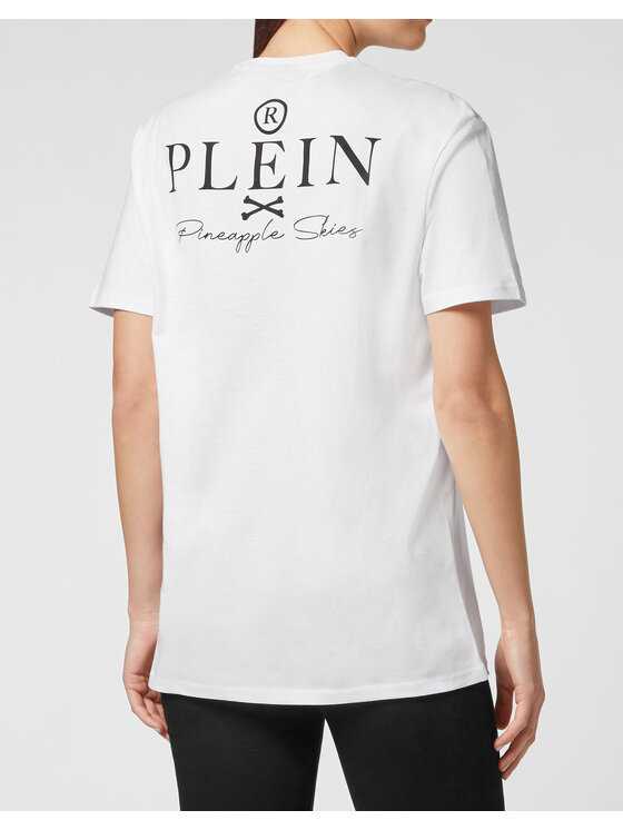 PHILIPP PLEIN PHILIPP PLEIN T-shirt 4909 Bianco Regular Fit