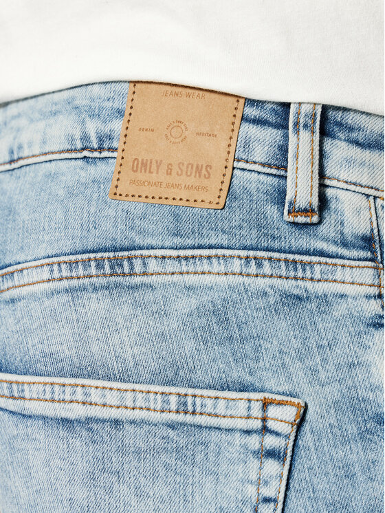 Only & Sons Only & Sons Džinsai Loom 22021409 Mėlyna Slim Fit