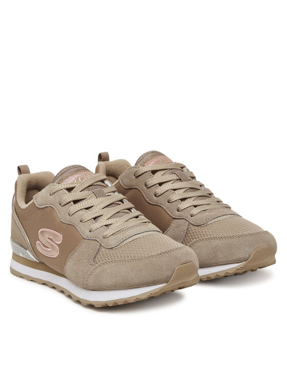 Skechers Skechers Sneakersy Og 85-Goldn Gurl 111/NAT Beżowy
