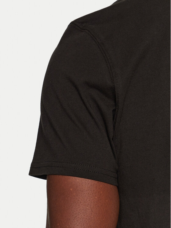 La Martina La Martina T-shirt ZMR007 JS206 Crna Regular Fit