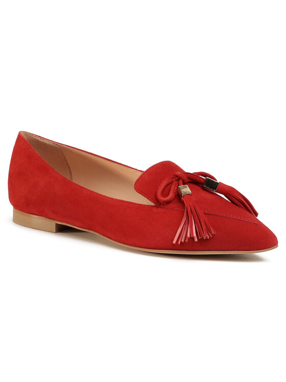 Scarpe basse EL-02-01-000068 Rosso
