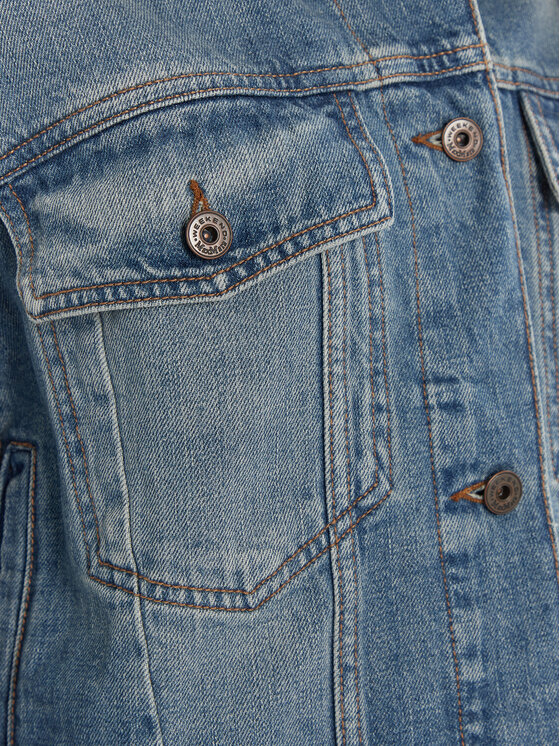 Weekend Max Mara Weekend Max Mara Jeansová bunda Fiumana 2515041111 Modrá Regular Fit