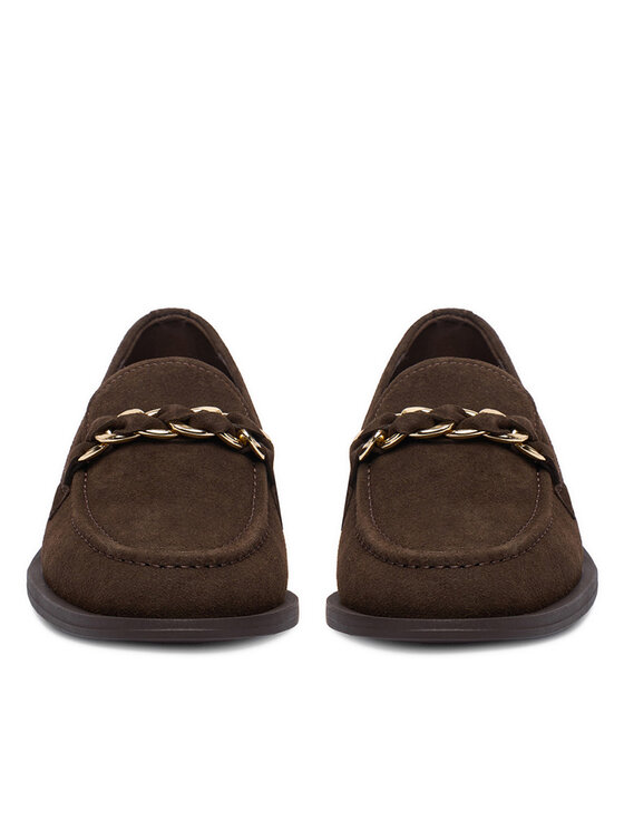 JENNY JENNY Chunky loafers CEO-HY1666-5 Marrone scuro