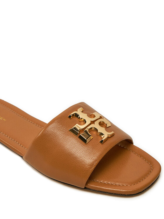 Tory Burch Tory Burch Klapki Eleanor Slide 157966 Brązowy