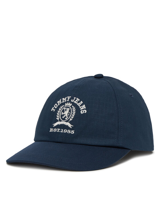 Tommy Jeans Šiltovka Tjm Crest Cap AM0AM13286 Tmavomodrá
