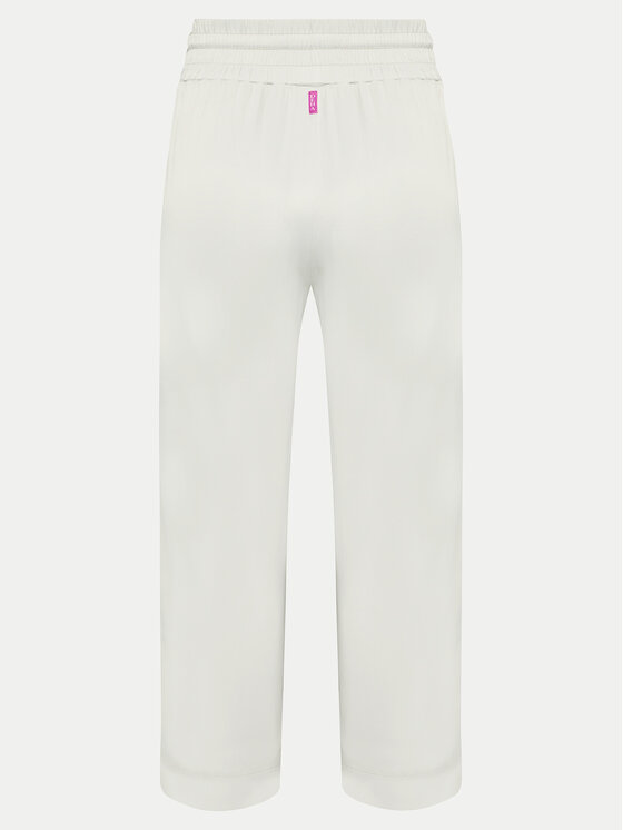Deha Deha Stoffhose D02726 Écru Comfort Fit