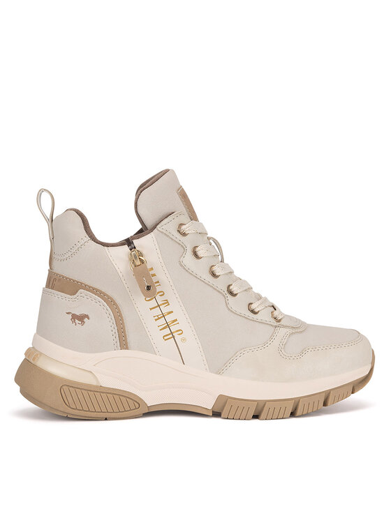 Mustang Mustang Stiefeletten 1481-501 Weiß