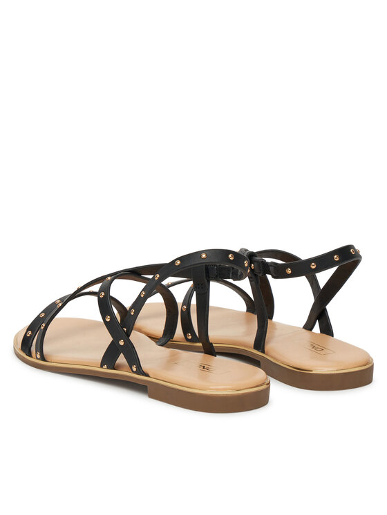 ONLY Shoes ONLY Shoes Sandále Onlmari-4 Pu Studs 15342339 Čierna