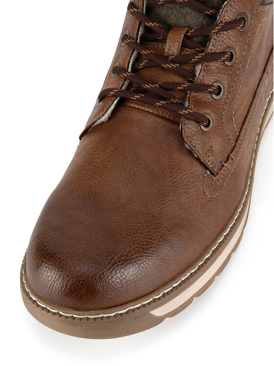 Mustang Mustang Schnürschuhe 4141-610 Braun