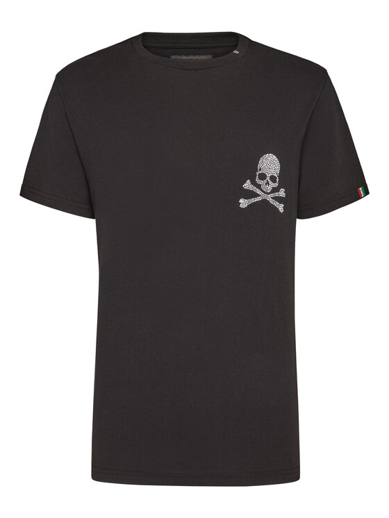 PHILIPP PLEIN PHILIPP PLEIN T-Shirt 30883 Czarny Regular Fit
