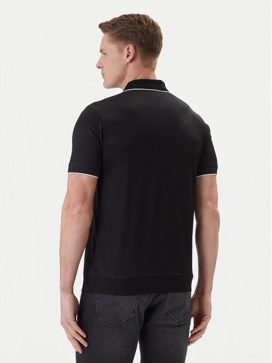 KARL LAGERFELD KARL LAGERFELD Polokošile 745003 562200 Černá Regular Fit