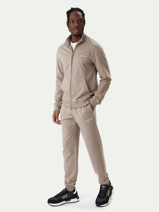 EA7 Emporio Armani EA7 Emporio Armani Jogginganzug 7M001318 AF13512 U6167 Beige Regular Fit
