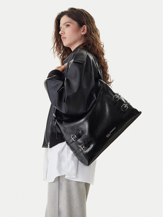 Karl Lagerfeld Jeans Karl Lagerfeld Jeans Torbica B1W30154 Crna