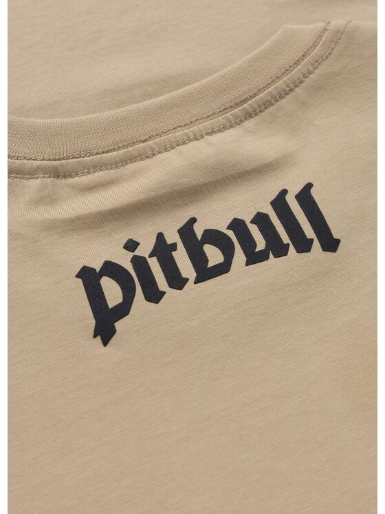 PITBULL PITBULL T-Shirt O'SIDE Beżowy Regular Fit