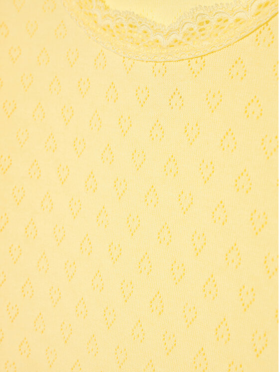 NAME IT NAME IT Μπλουζάκι 13198716 Κίτρινο Slim Fit