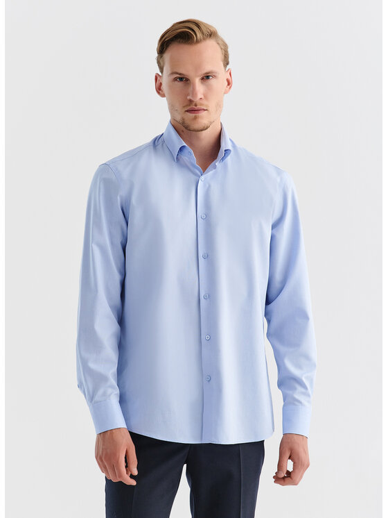 Pako Lorente Pako Lorente Koszula P000B-1X-057 Niebieski Regular Fit