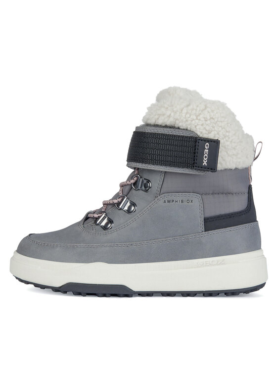 Geox Geox Μπότες J Bunshee Pg Girl B J36HSA 0MEFU C1006 S Γκρι