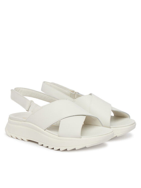 Clarks Clarks Sandale DashLite Wish 26186583 Alb
