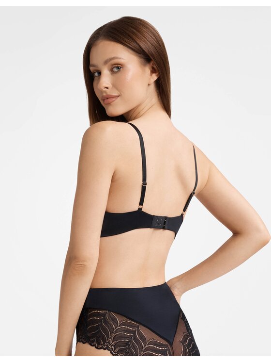 Esotiq Esotiq Biustonosz push-up 40507 Czarny