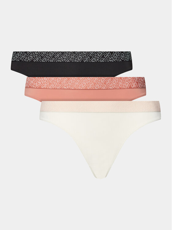 Tommy Hilfiger Tommy Hilfiger Set di 3 culotte classiche UW0UW05187 Multicolore