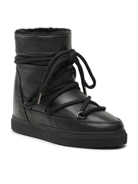Inuikii Inuikii Čizme za snijeg Full Leather 75203-087 Crna