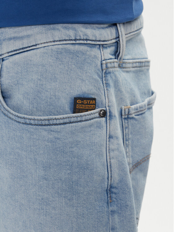 G-Star Raw G-Star Raw Džínsové šortky Mosa D24430-D549 Modrá Regular Fit