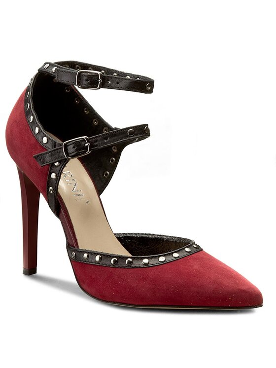 Scarpe stiletto B3951 Bordeaux