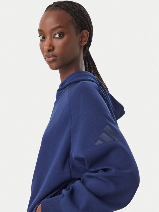 adidas adidas Sweatshirt Soft Lux KR2747 Blau Loose Fit