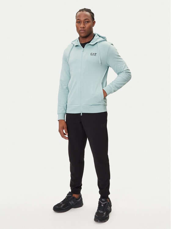 EA7 Emporio Armani EA7 Emporio Armani Mikina 8NPM33 PJVRZ U9066 Modrá Regular Fit