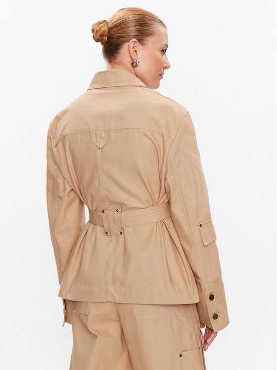 Remain Remain Bunda pro přechodné období Canvas 5001692546 Béžová Oversize
