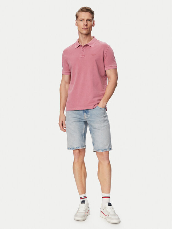 Tommy Jeans Tommy Jeans Дънкови шорти Scanton DM0DM22977 Светлосин Slim Fit