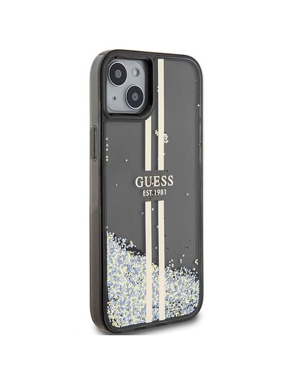 Guess Guess Etui na telefon Apple iPhone 15 Plus Czarny