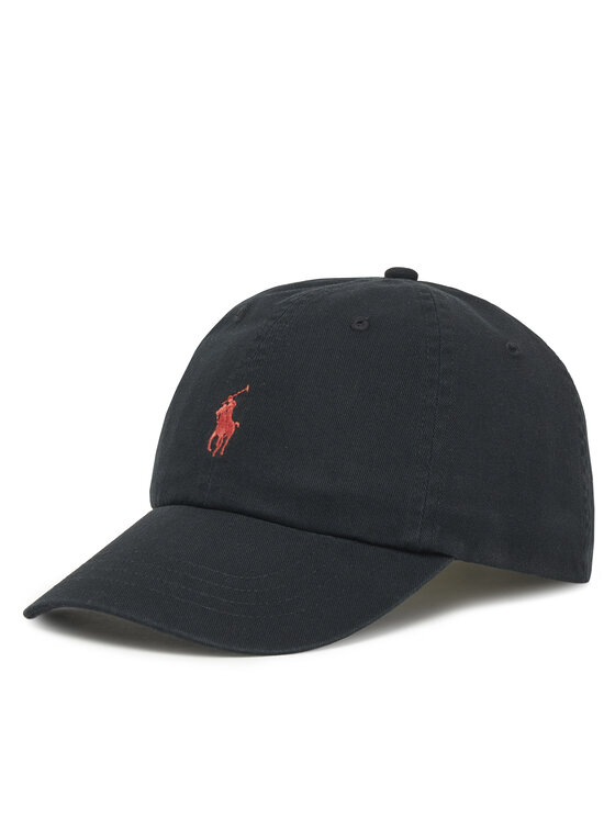 Polo Ralph Lauren Polo Ralph Lauren Cepure ar nagu Chino Ball Cap 710548524012 Melns