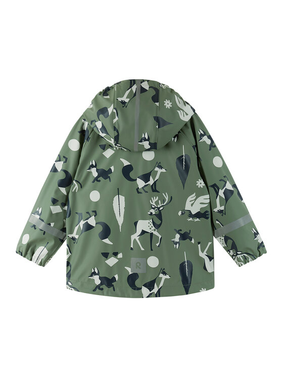 Reima Reima Regenjacke Vesi 5100025A Grün Regular Fit