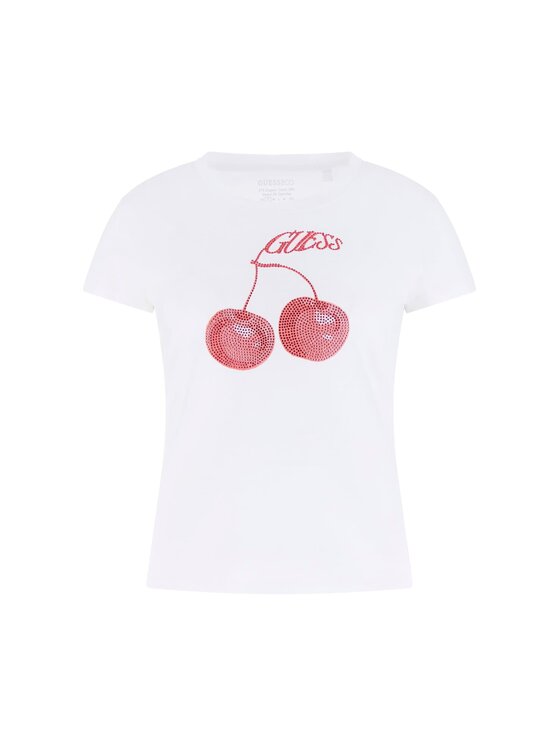 Guess Guess T-Shirt 176491 Biały Classic Fit