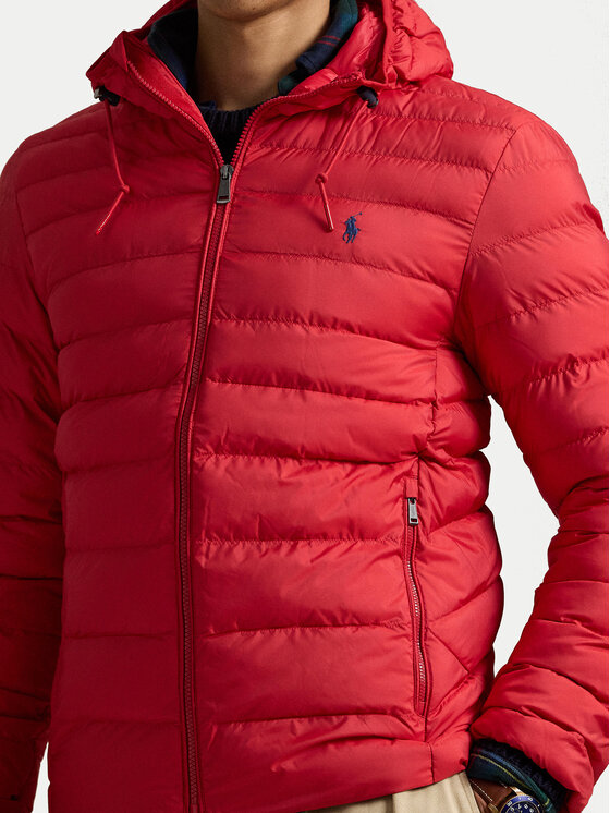 Polo Ralph Lauren Polo Ralph Lauren Prehodna jakna 710955869003 Rdeča Regular Fit