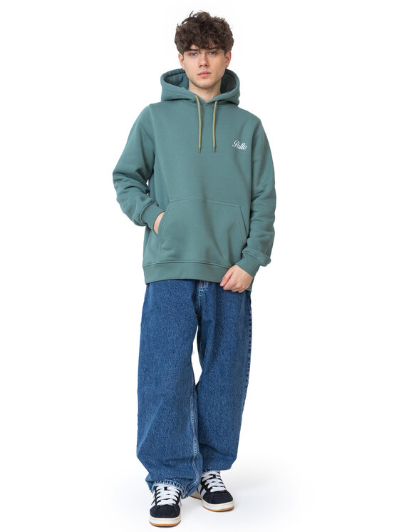 Palto Palto Bluza Hiking Club Zielony Comfort Fit