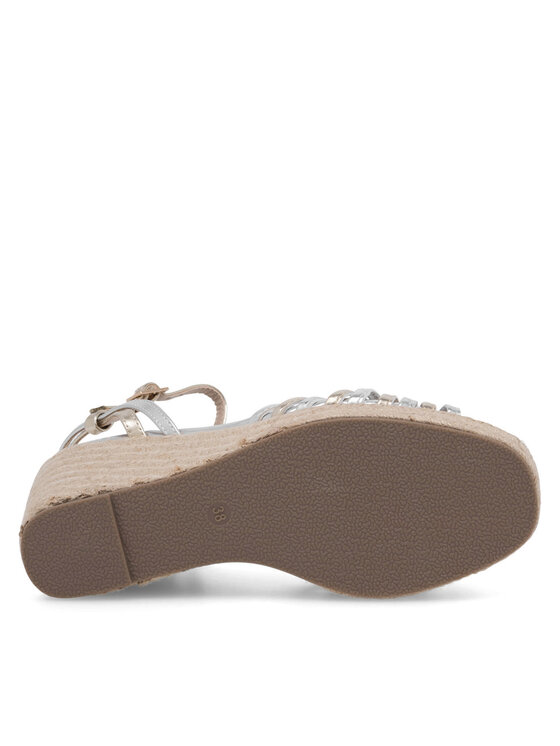 DeeZee DeeZee Espadrillas WYL2610-01 Argento