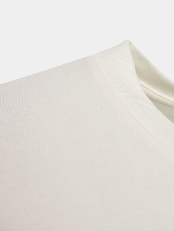 Lindbergh Lindbergh Tricou 30-400120 Écru Relaxed Fit