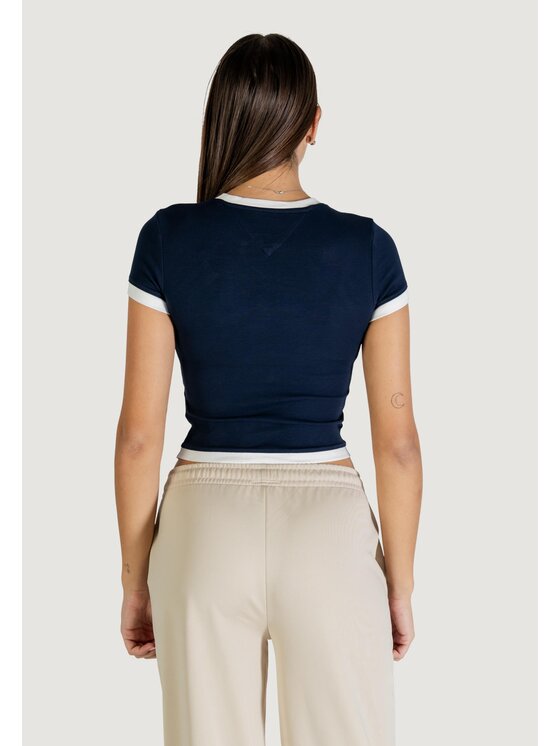 Tommy Jeans Tommy Jeans T-shirt DW0DW22575 Blu Casual Fit