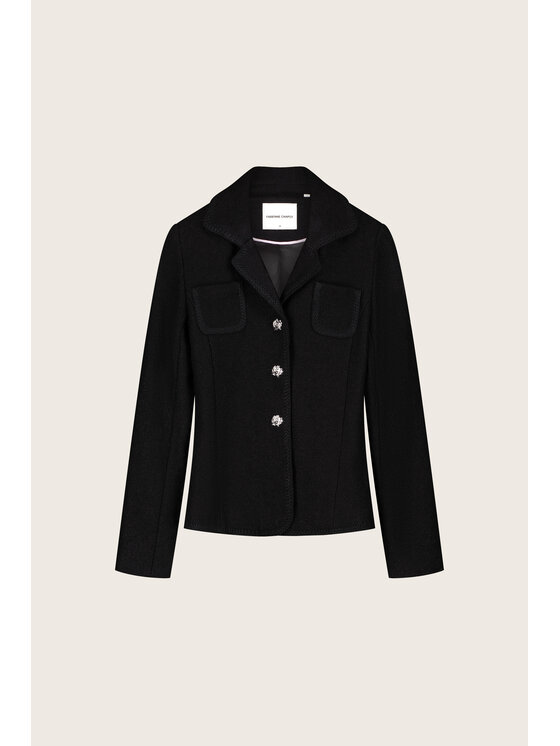 Fabienne Chapot Fabienne Chapot Marynarka 6867-509-101 Czarny Regular Fit