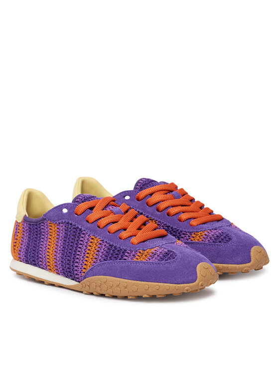 HOFF HOFF Sneakersy Bridge Woven 12661026 Fioletowy
