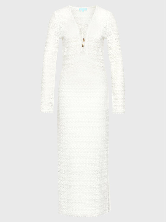 Melissa Odabash Melissa Odabash Vestito da spiaggia Maddison Bianco Regular Fit