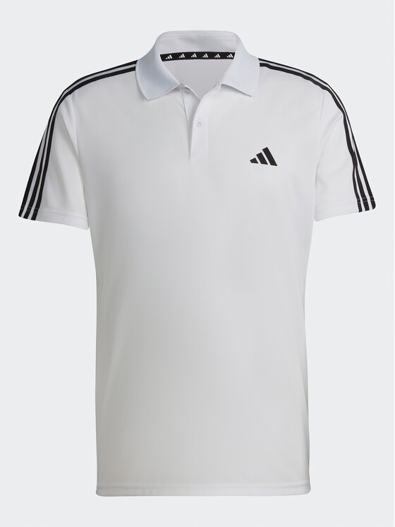 adidas Train Essentials Pique 3 Stripes Training Polo Shirt IB8109 Regular Fit Modivo.ua